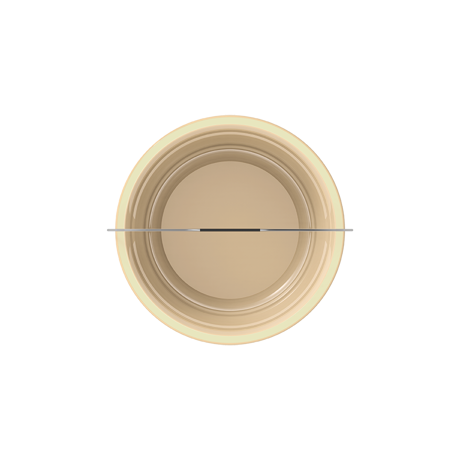 3L Round Plastic Bucket with cover