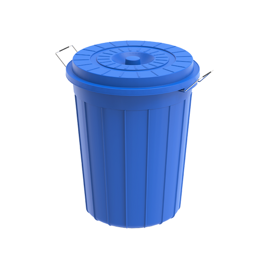 45L Round Plastic Drums with Lid