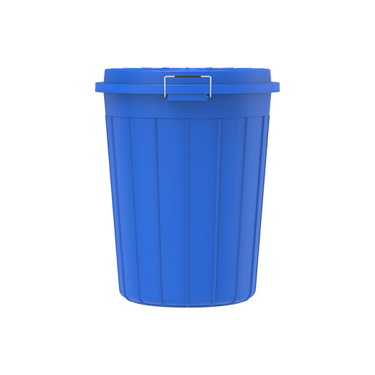 70L Round Plastic Drums with Lid