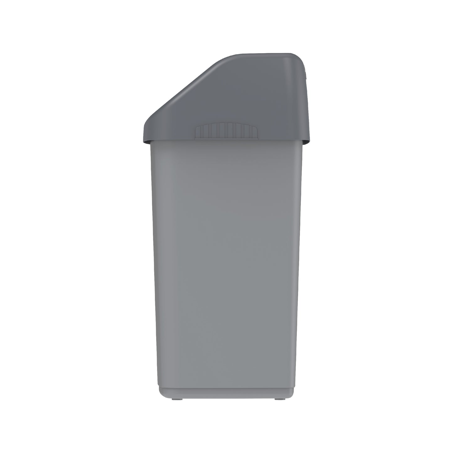 46L Flip-top Waste Bin with Swing Lid