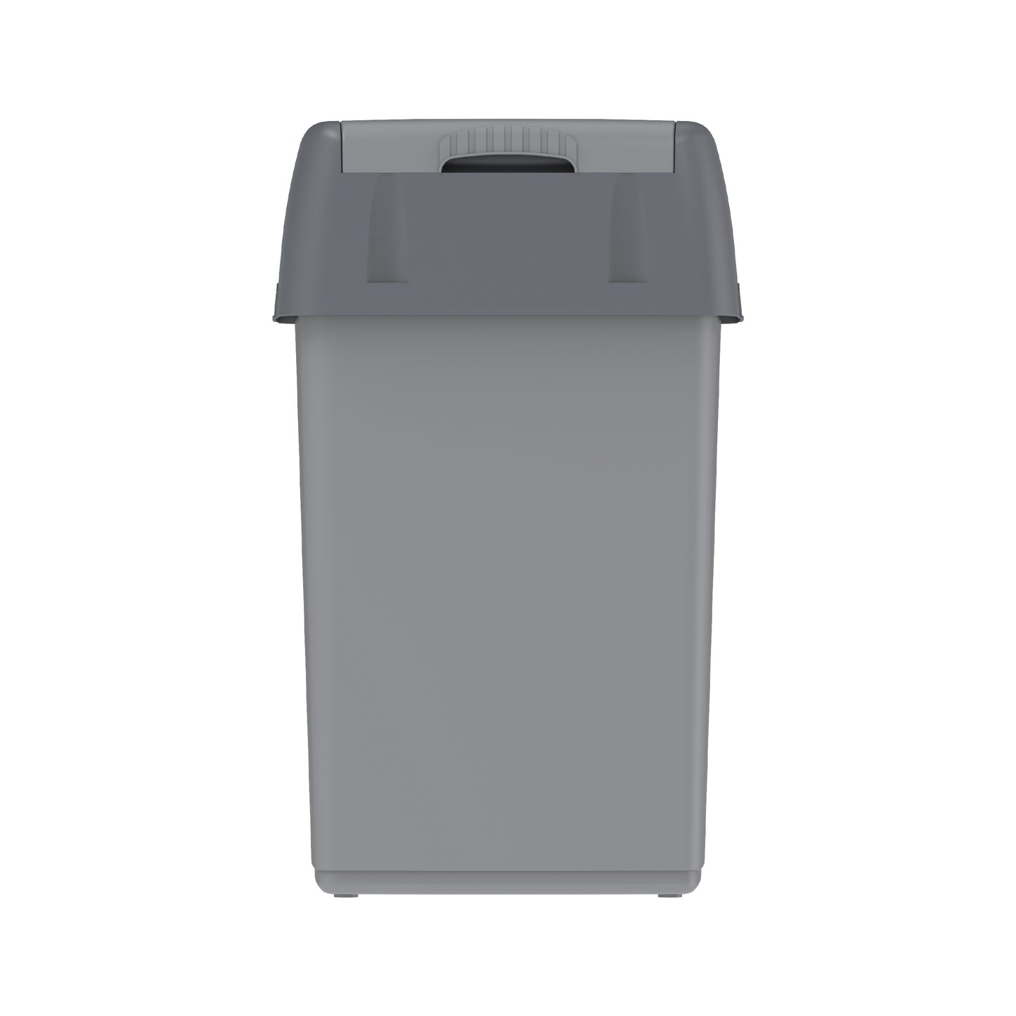 46L Flip-top Waste Bin with Swing Lid