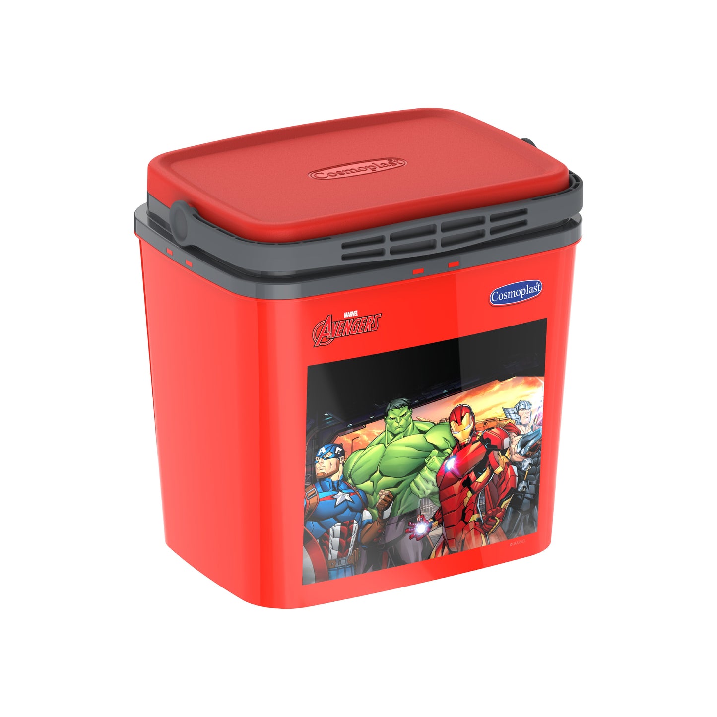 Cosmoplast Disney Marvel Avengers ChillBox Lunch Box Cooler Icebox 4 Liters