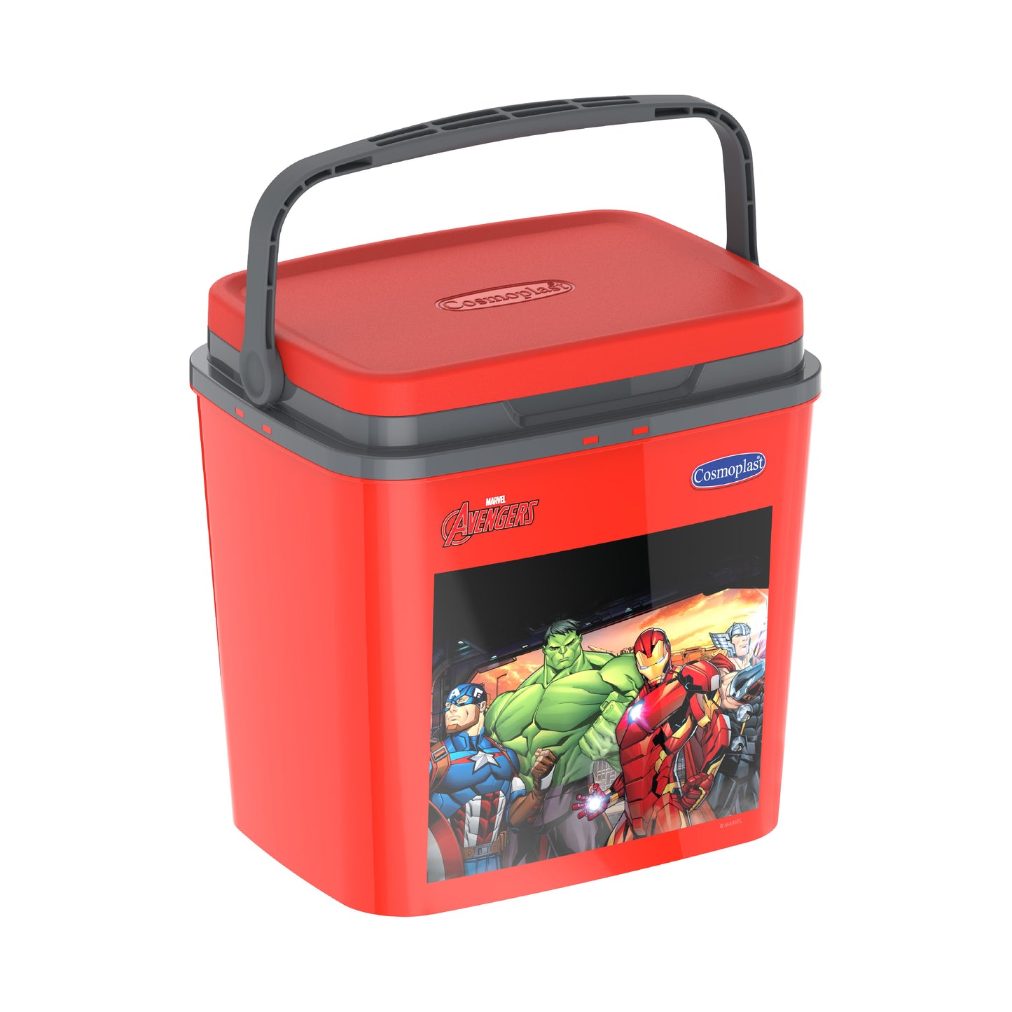 Cosmoplast Disney Marvel Avengers ChillBox Lunch Box Cooler Icebox 4 Liters