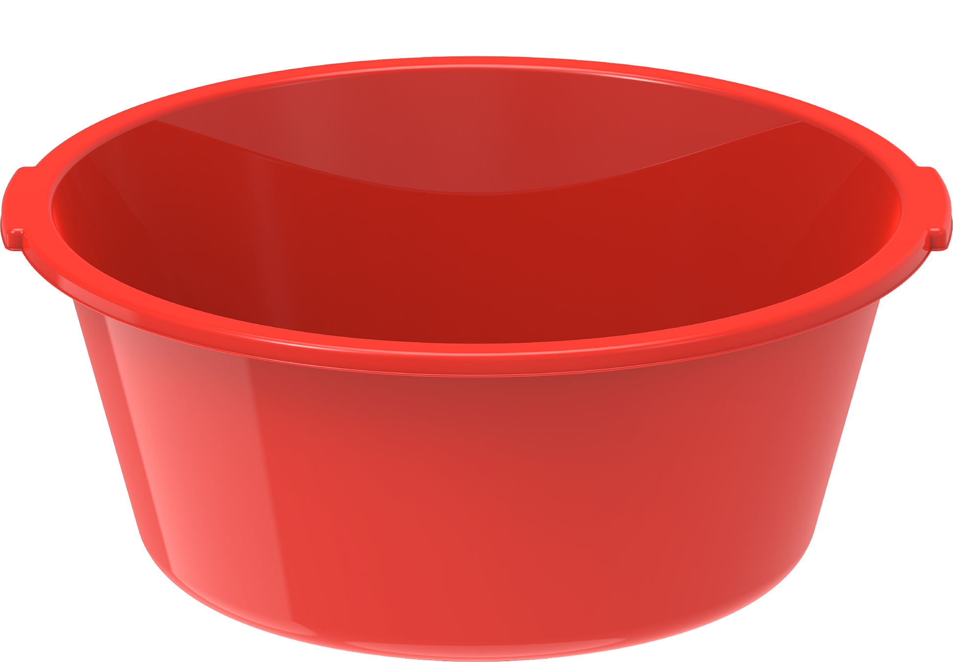 Plastic Deep Basin Tub 100L Red