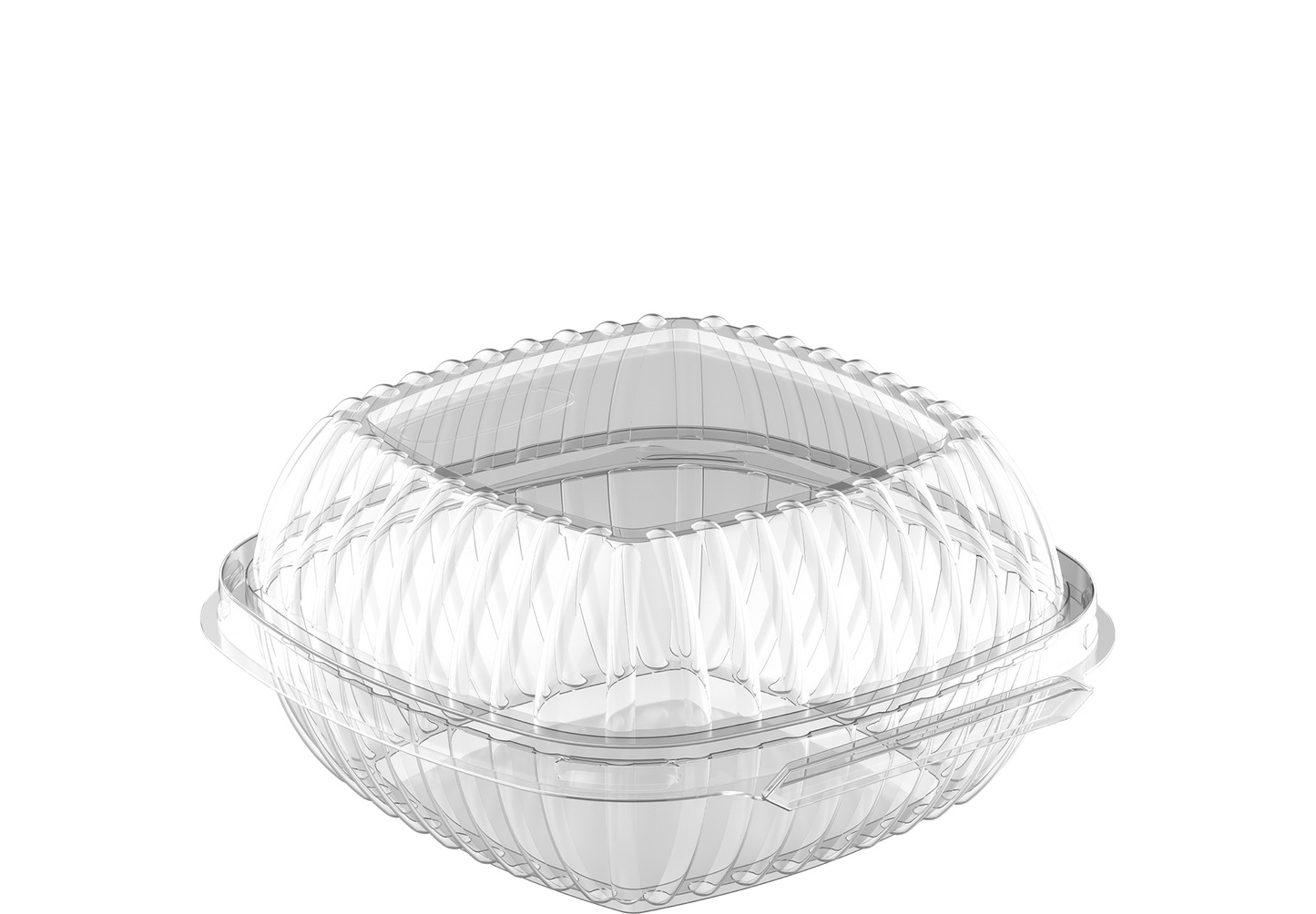 علبة برغر بلاستيك كبيرة500حبة/كرتون