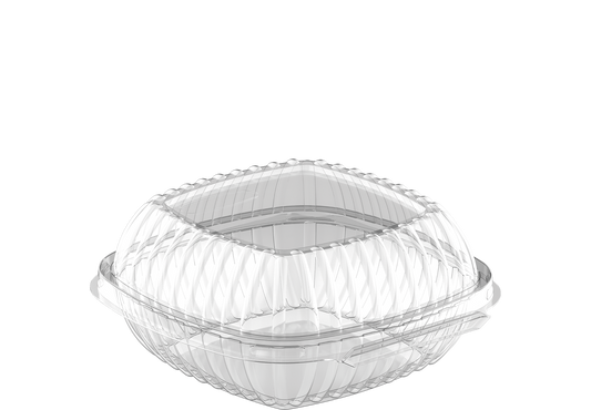 Medium Burger Plastic Containers Carton of 500