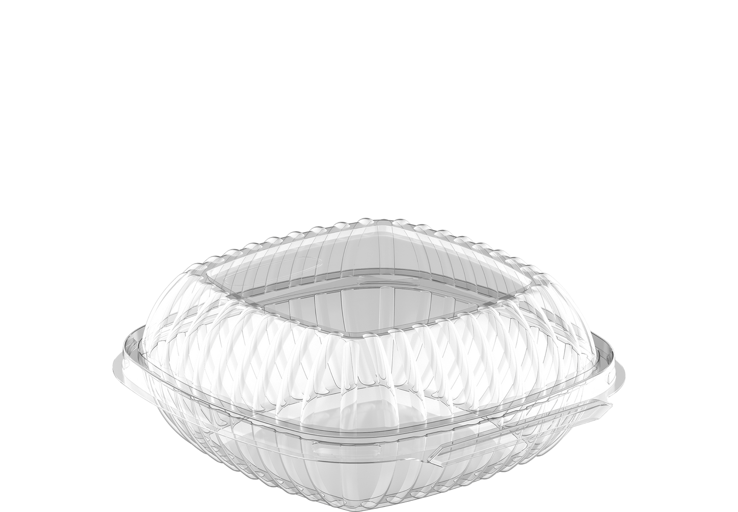 Small Burger Plastic Containers Carton of 500