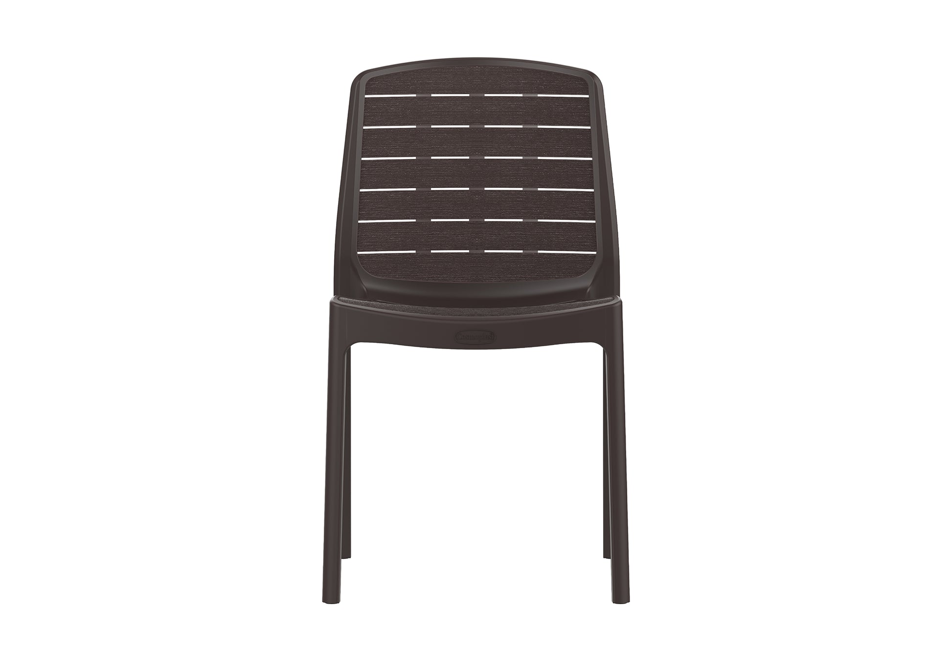 Cedargrain Outdoor Garden Plastic Armless Chair
