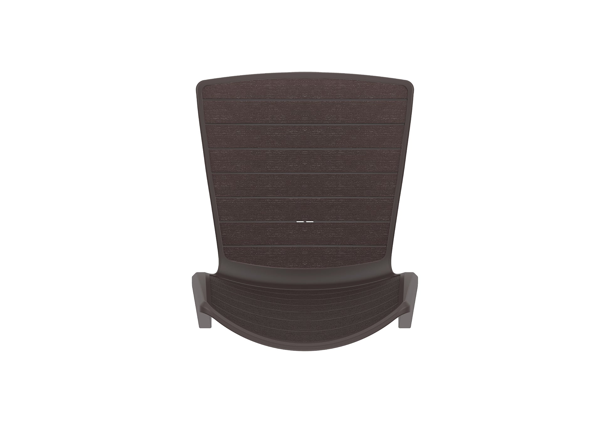 Cedargrain Outdoor Garden Plastic Armless Chair