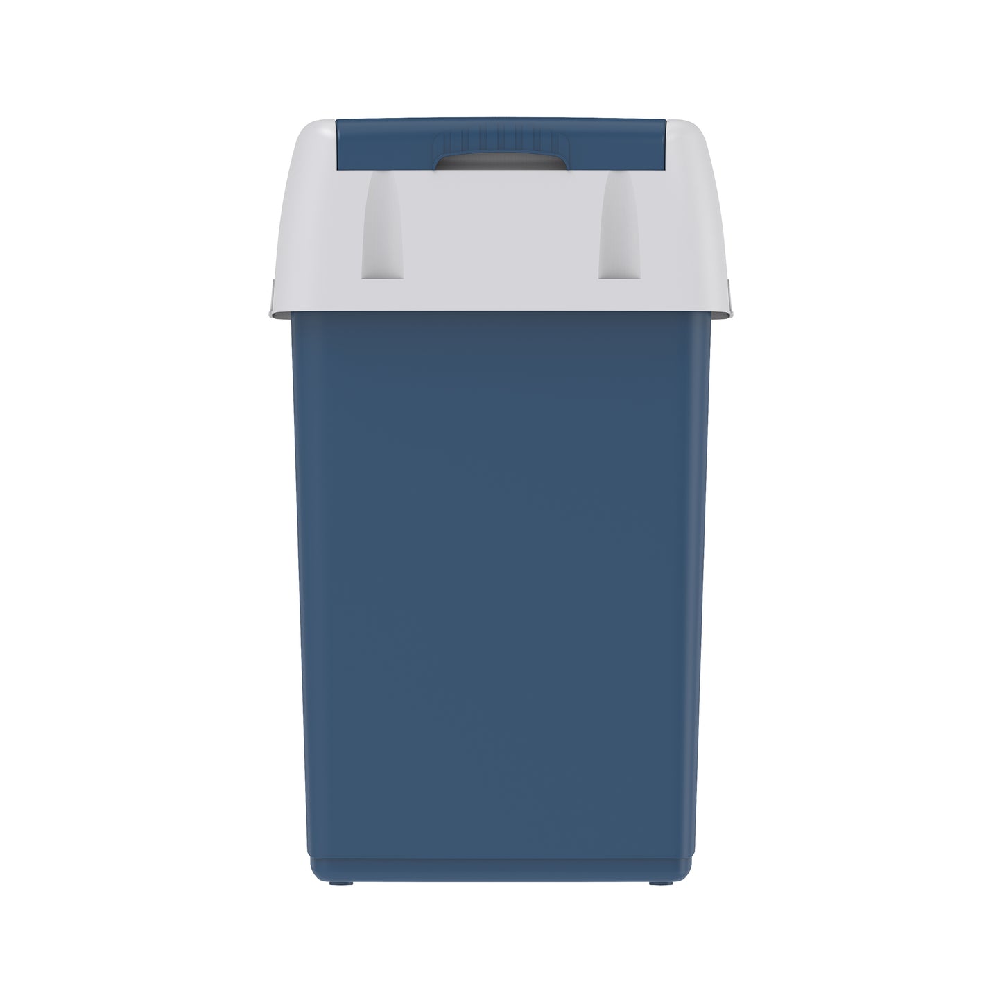 46L Flip-top Waste Bin with Swing Lid