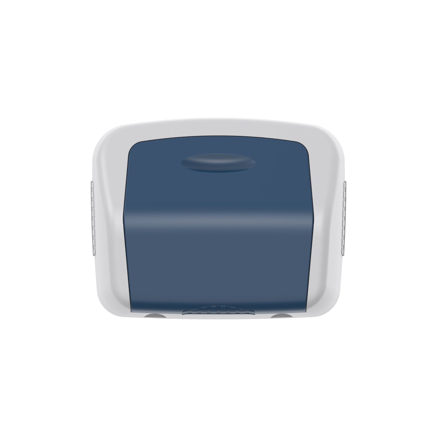 46L Flip-top Waste Bin with Swing Lid
