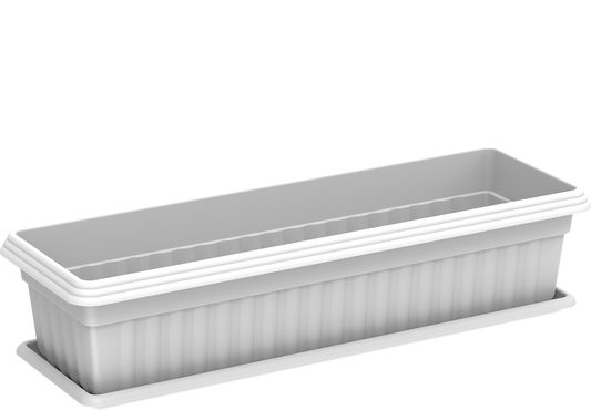 25" Large Exotica Planter with Tray