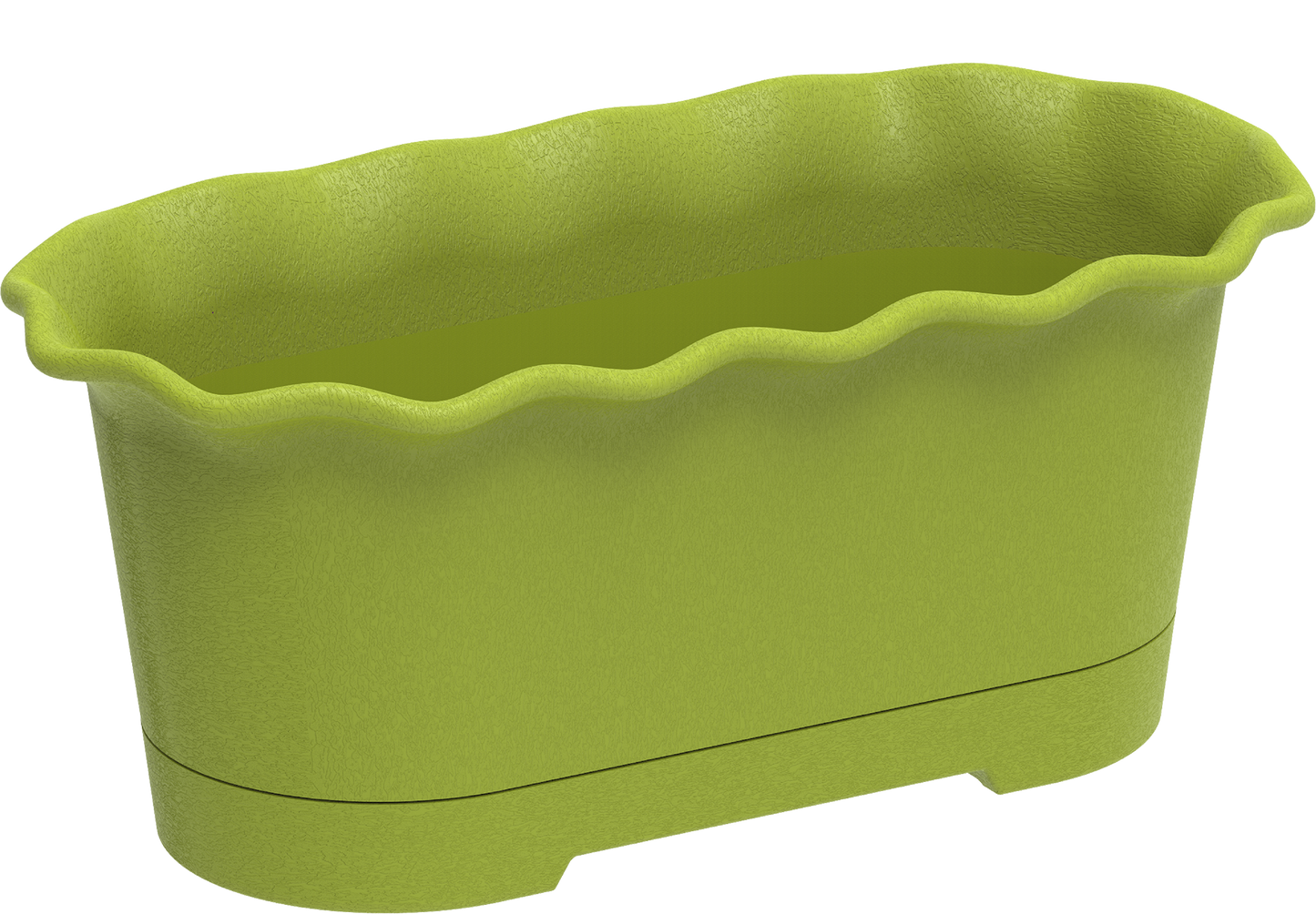 حوض زراعة بيضاوي 18"