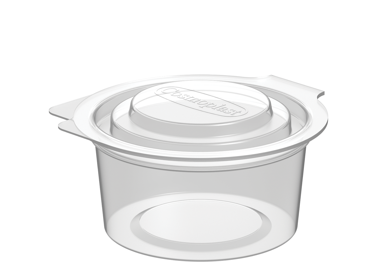 علبة صوص80 مل شفاف مع غطاء متصل1500حبة/كرتون