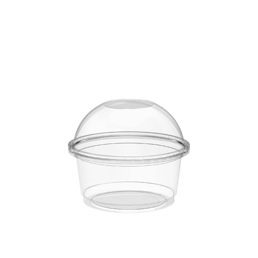 150 ml Carton of 1000 Dessert Scoop Cup Containers with Dome Lids