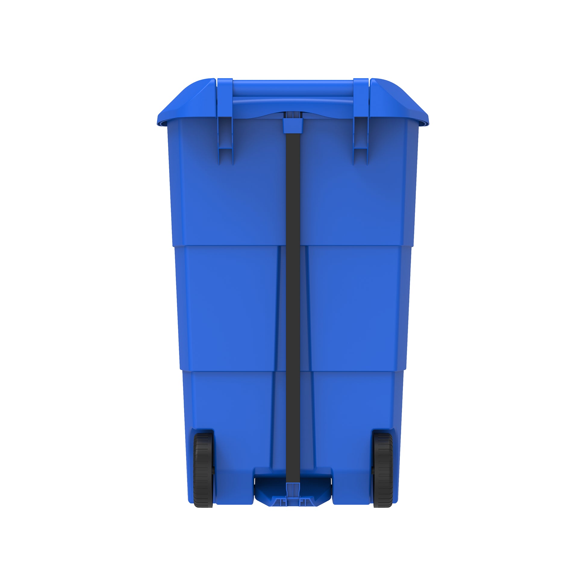 100L Step on Waste Bin with Pedal & Wheels- Cosmoplast KSA
