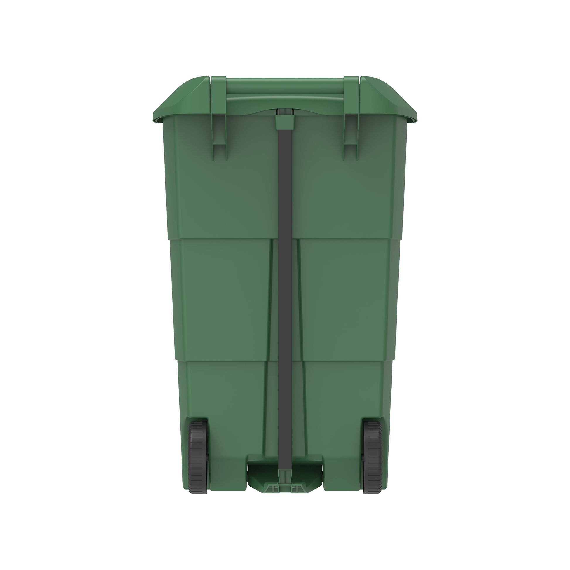 100L Step on Waste Bin with Pedal & Wheels- Cosmoplast KSA