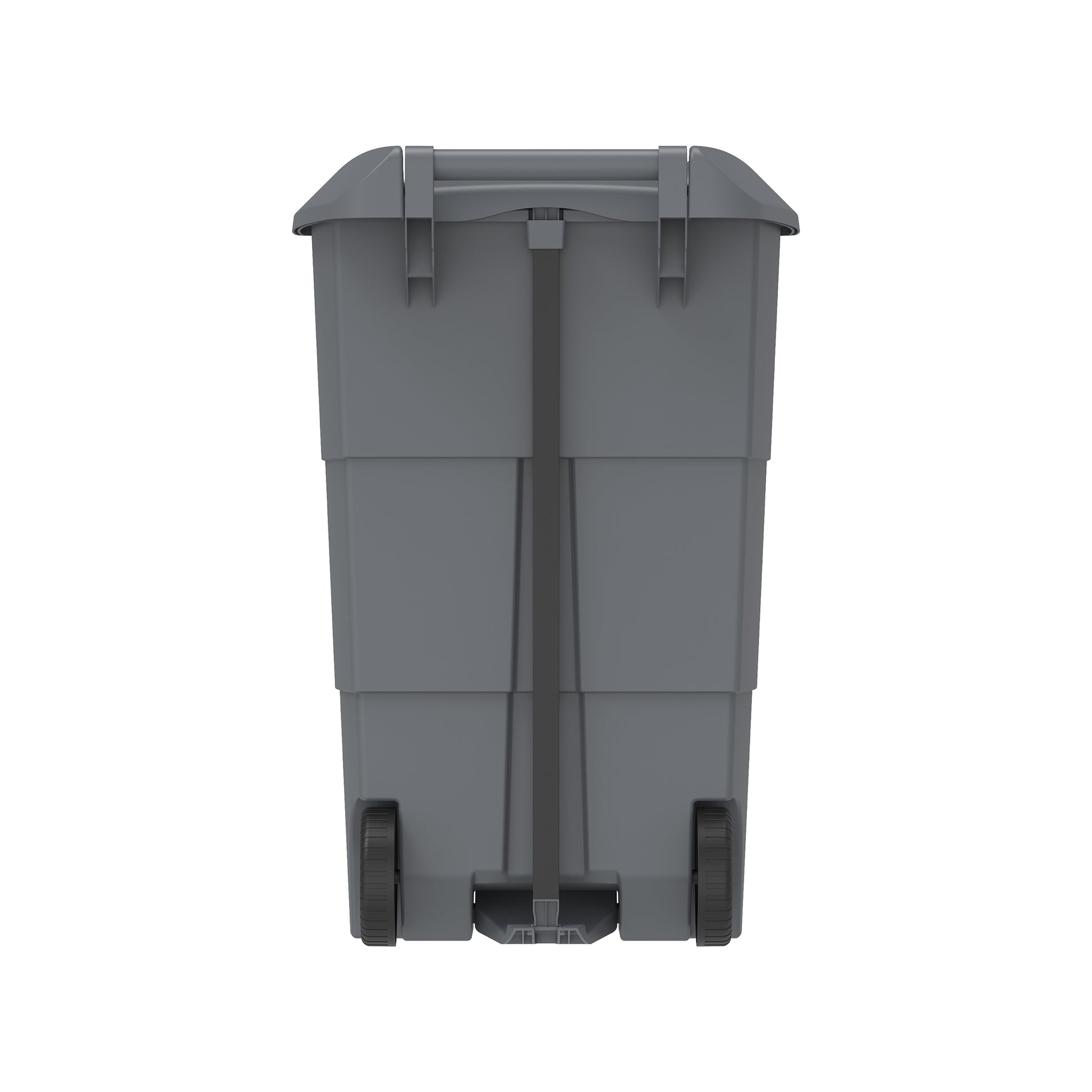 100L Step on Waste Bin with Pedal & Wheels- Cosmoplast KSA