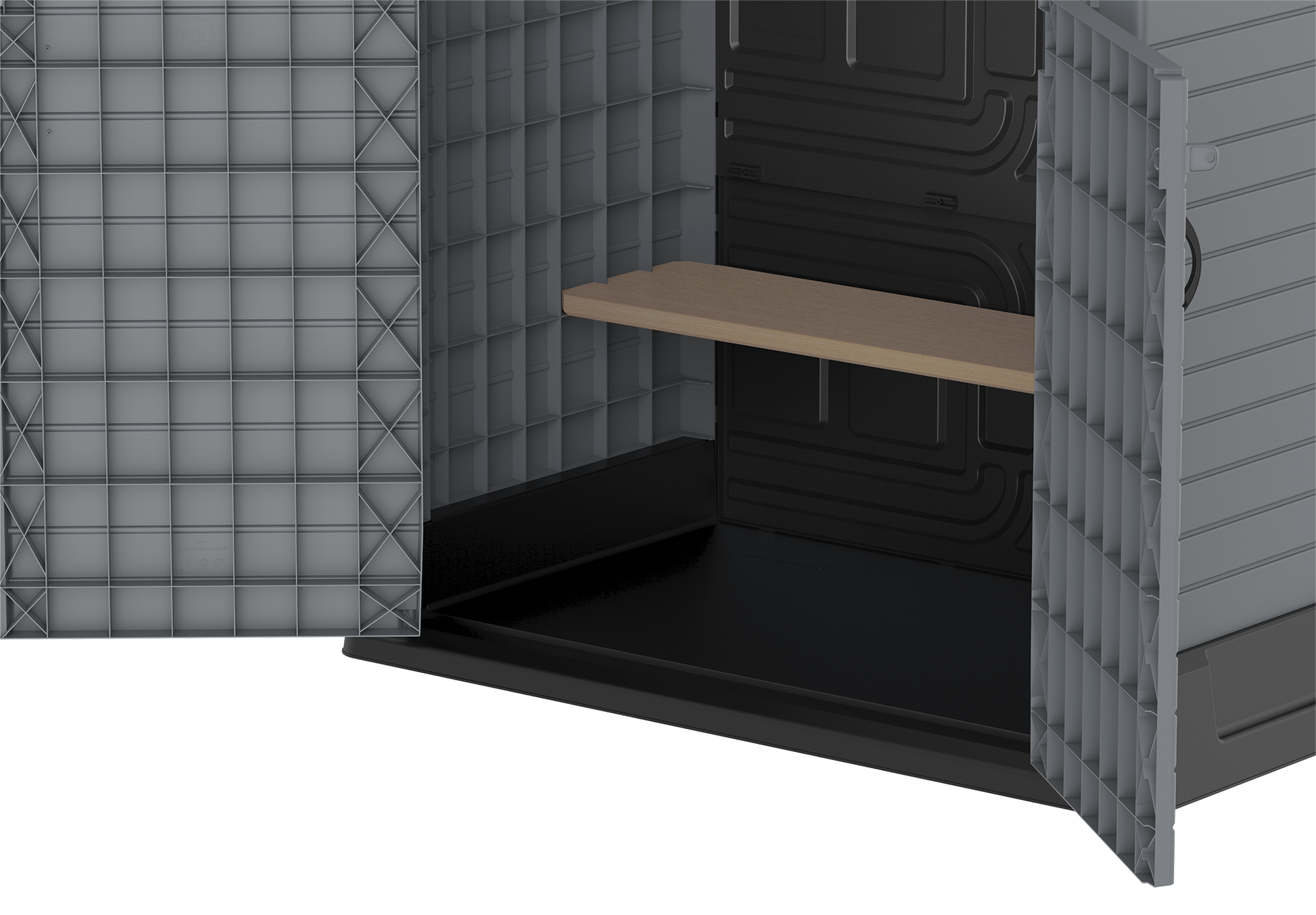 Outdoor Storage Small Shed- Cosmoplast KSA