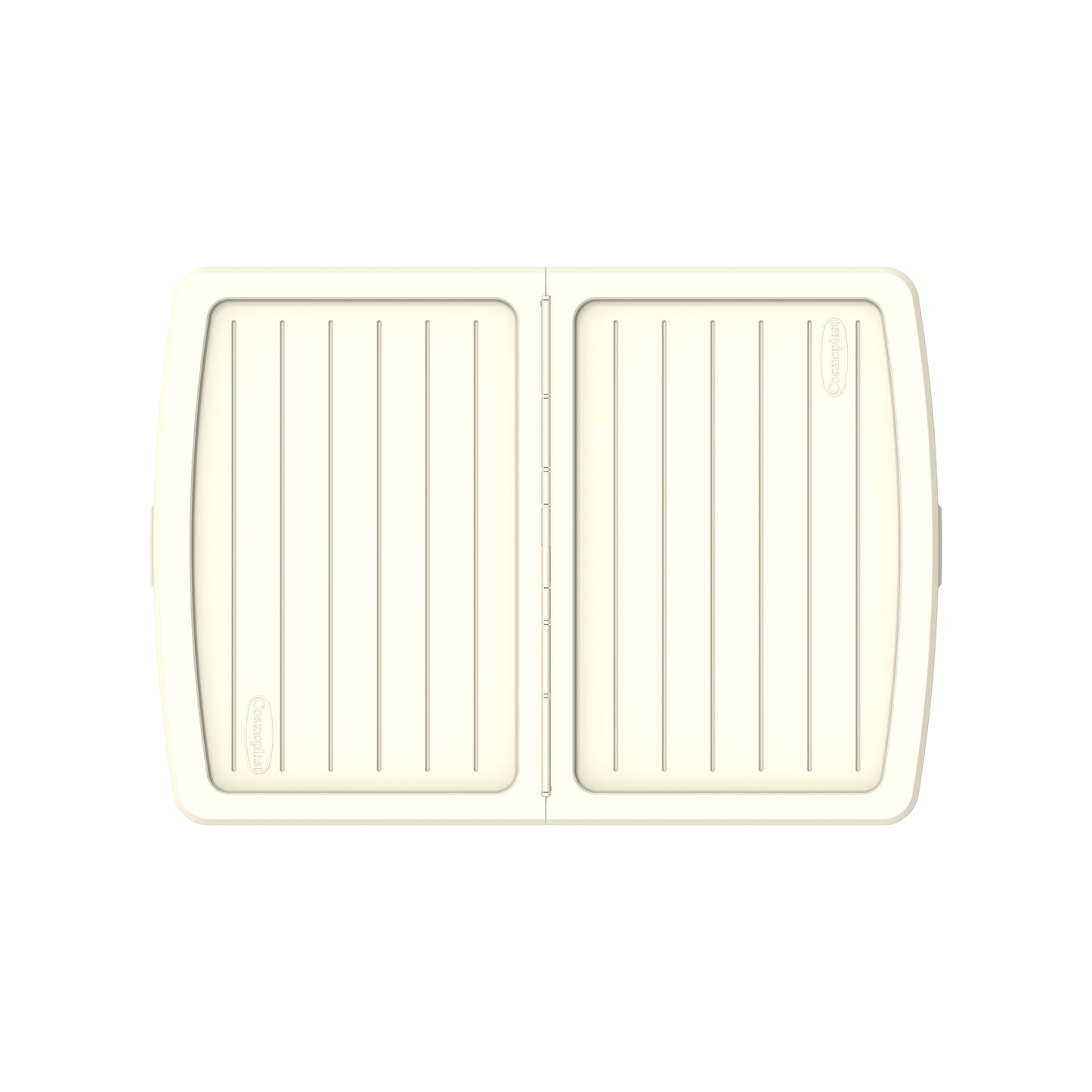 45L Clear Plastic Underbed Storage Box with Wheels & Lockable Lid