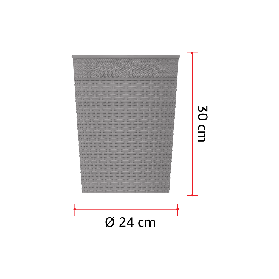 10L Round Waste Basket