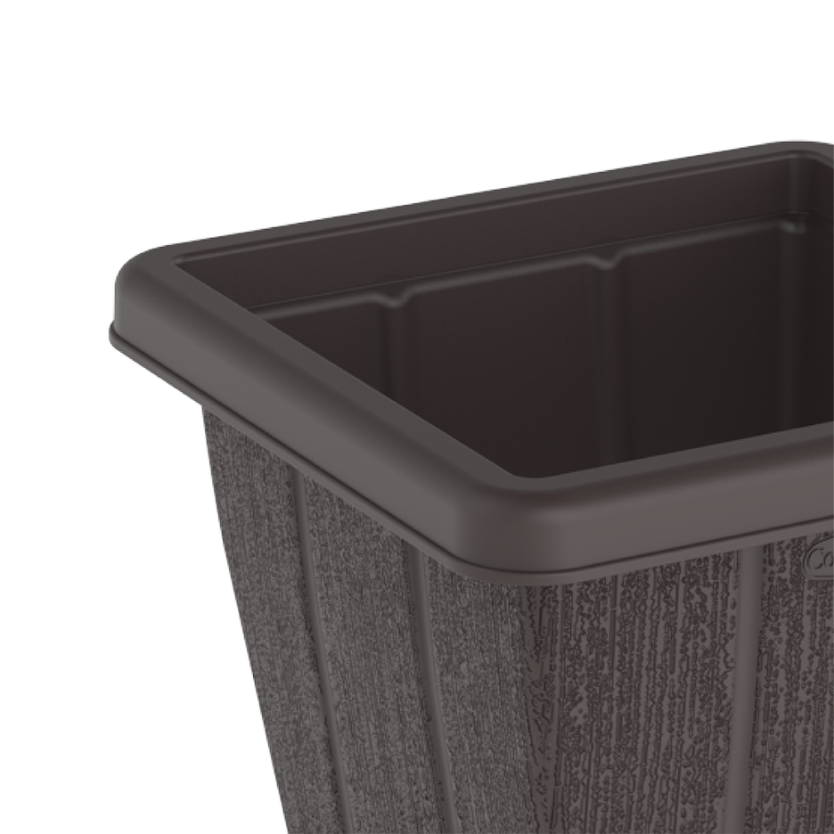 10L Square Planter with Tray