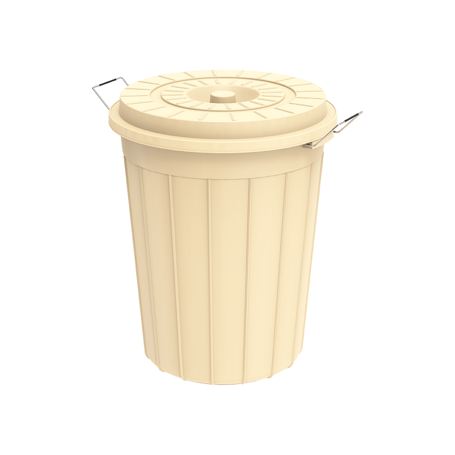 125L Round Plastic Drums with Lid