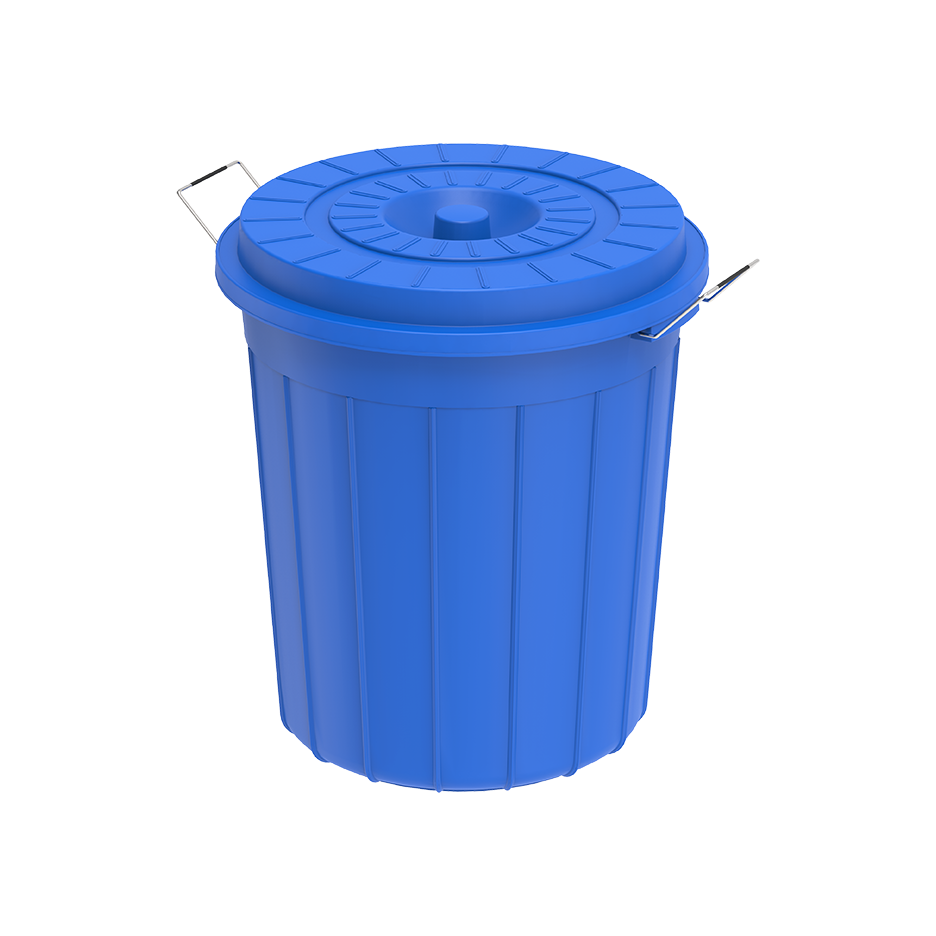 30L Round Plastic Drums with Lid