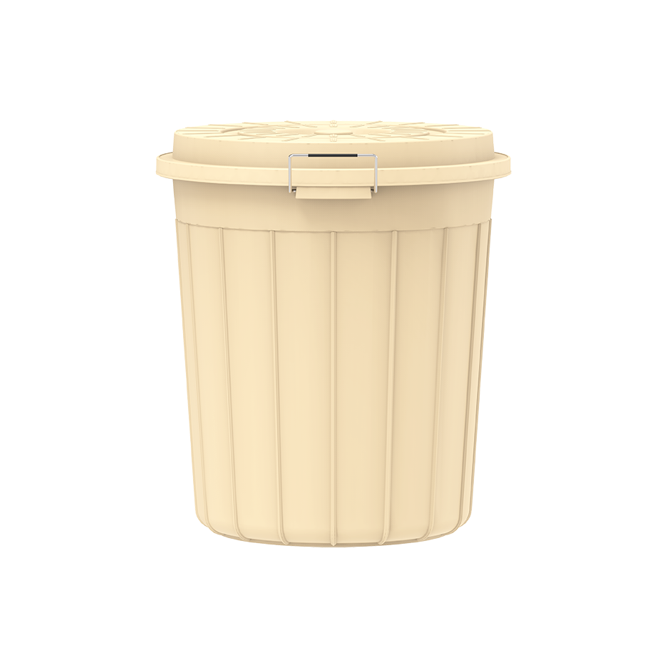 30L Round Plastic Drums with Lid