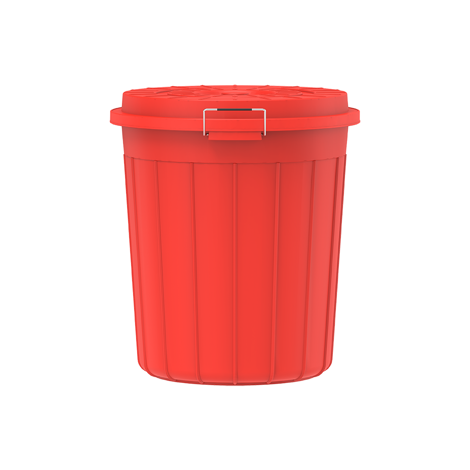 30L Round Plastic Drums with Lid
