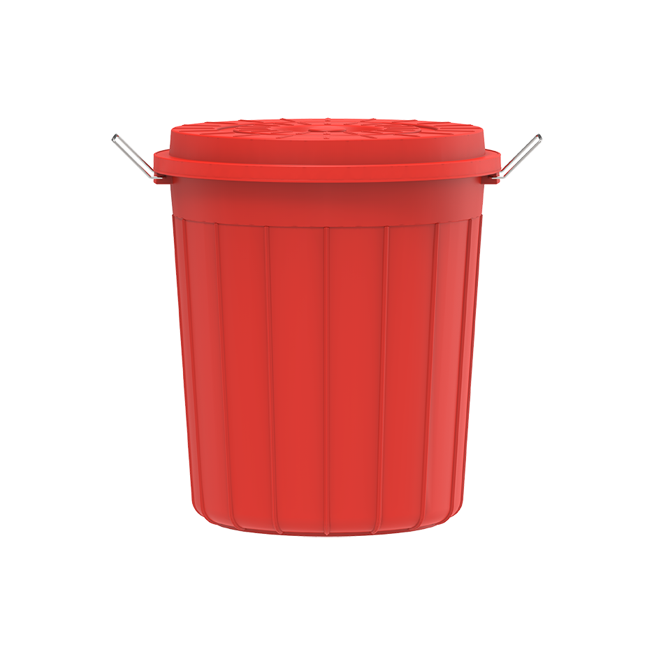 30L Round Plastic Drums with Lid