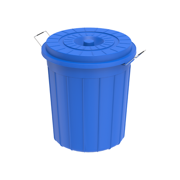 35L Round Plastic Drums with Lid