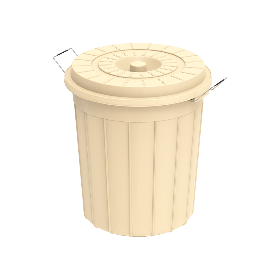 35L Round Plastic Drums with Lid