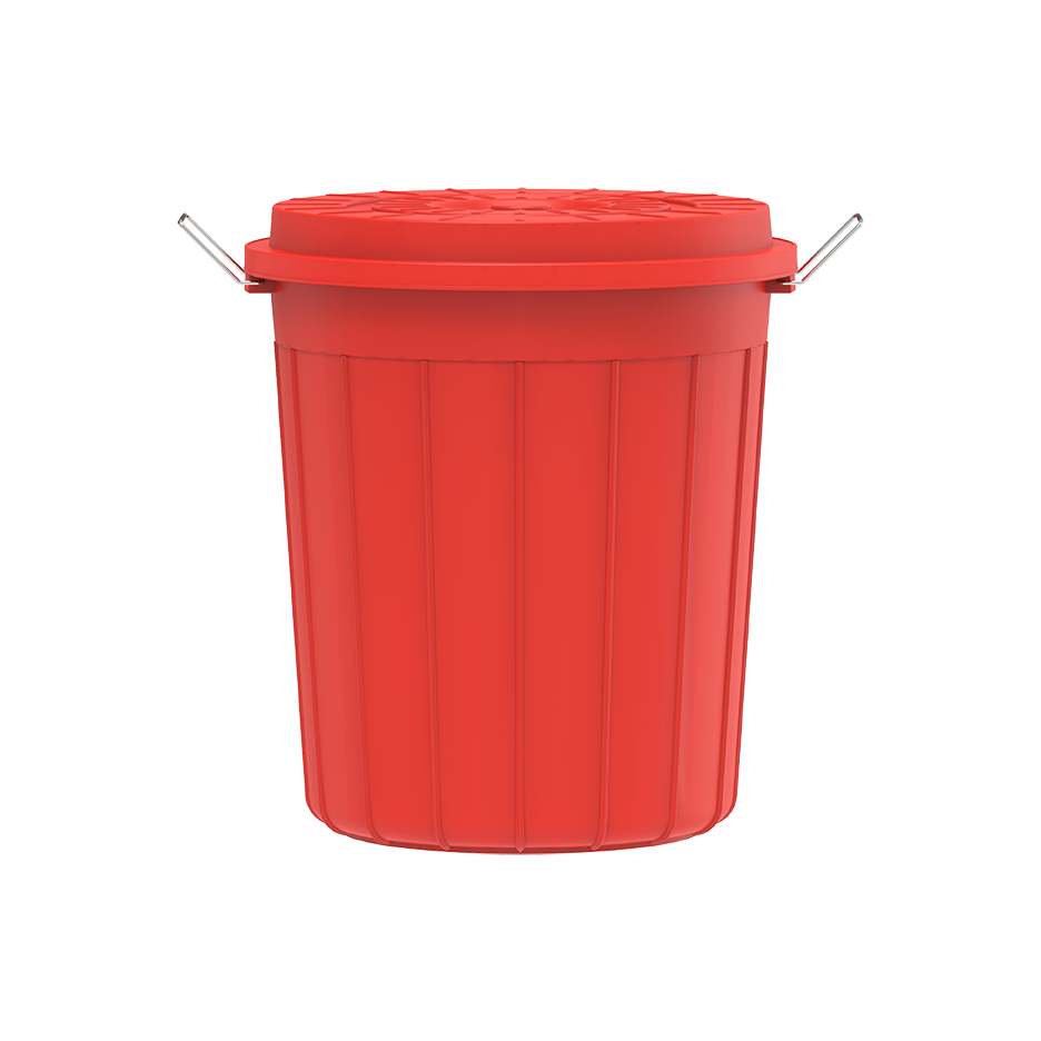 35L Round Plastic Drums with Lid
