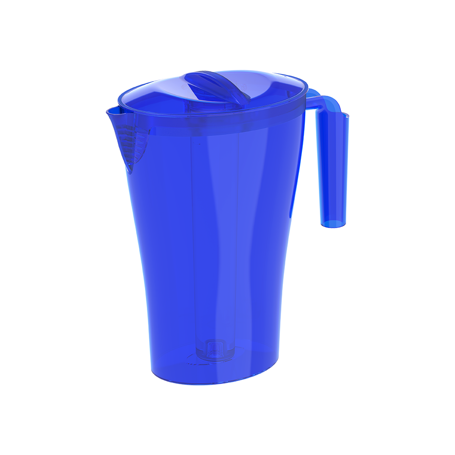 Plastic Water Jug with Ice Holder
