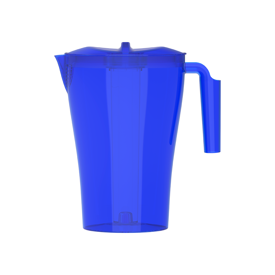 Plastic Water Jug with Ice Holder