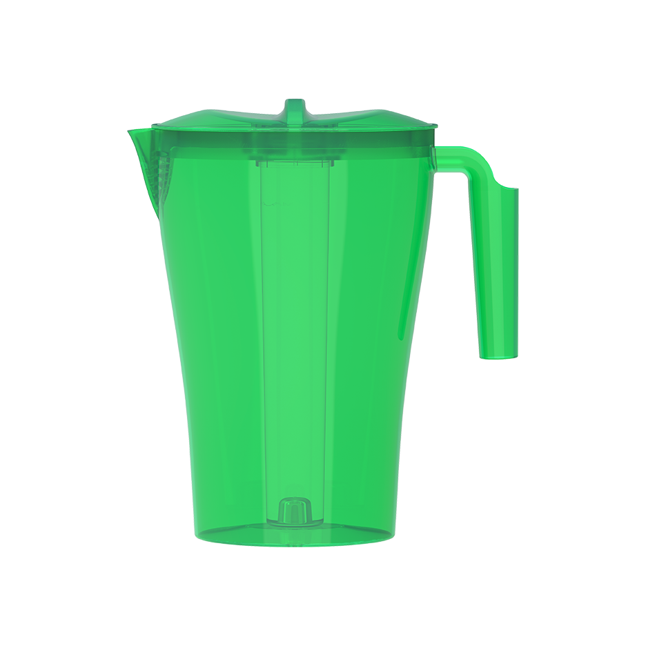 Plastic Water Jug with Ice Holder