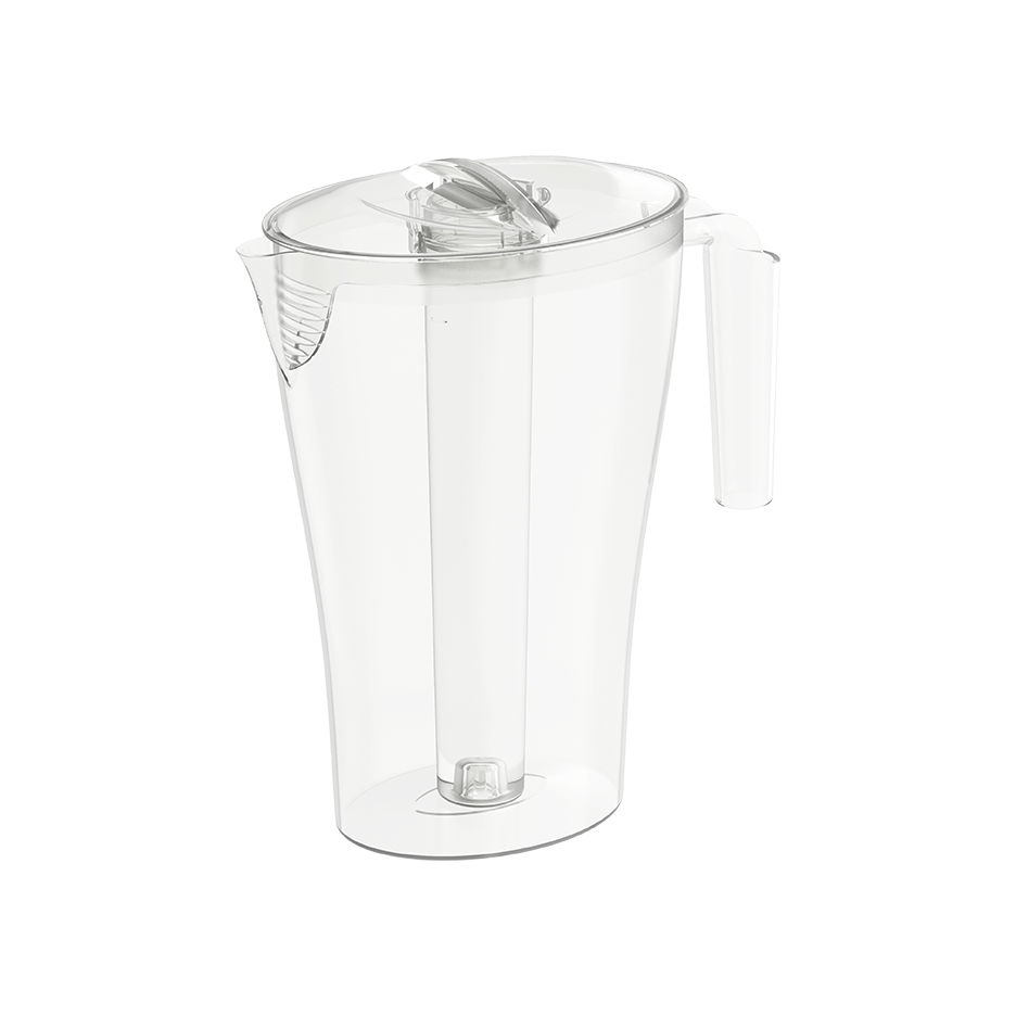 Plastic Water Jug with Ice Holder