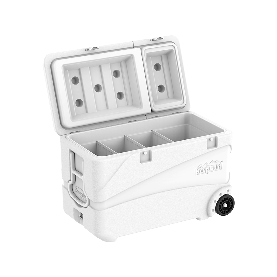 102L KeepCold Deluxe Icebox with Wheels