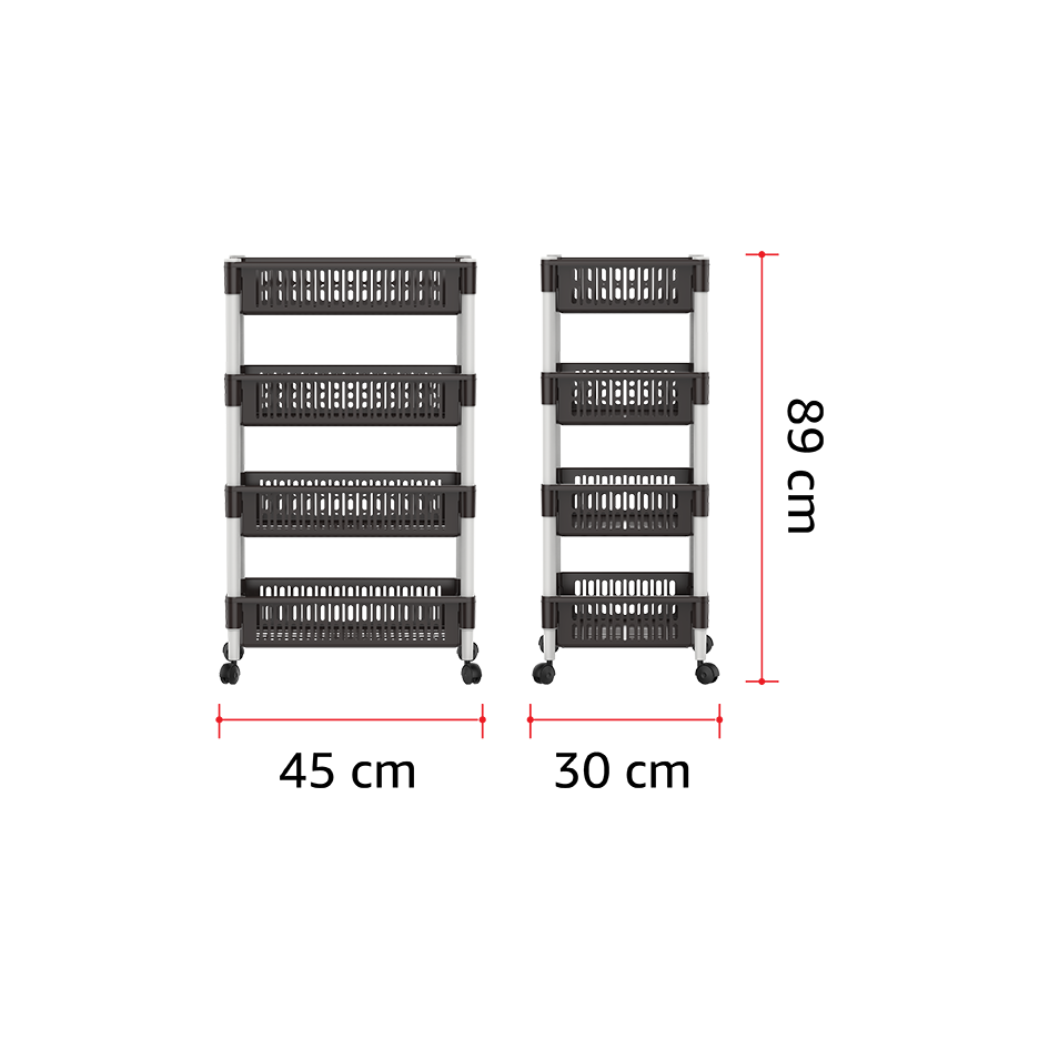 4 Tiers Vegetable Storage Rack