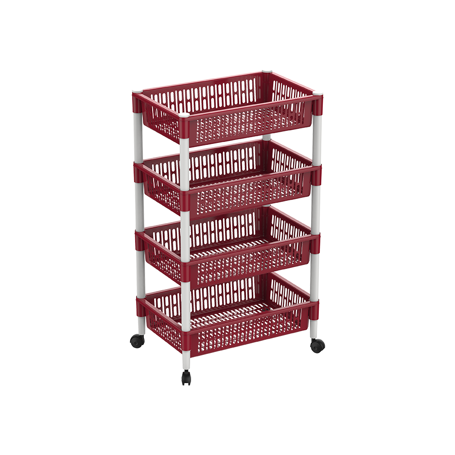 4 Tiers Vegetable Storage Rack