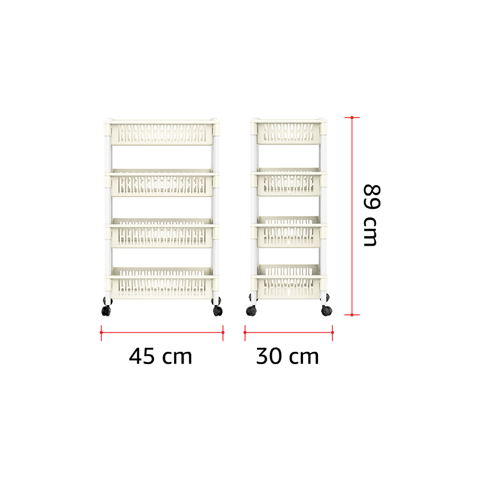 4 Tiers Vegetable Storage Rack