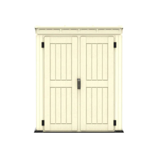 YardMate Pent PLUS 5x3 ft + Shelving Rack 4 Free + 2x 55L Storage Box FREE