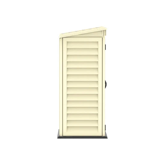 YardMate Pent PLUS 5x3 ft + Shelving Rack 4 Free + 2x 55L Storage Box FREE