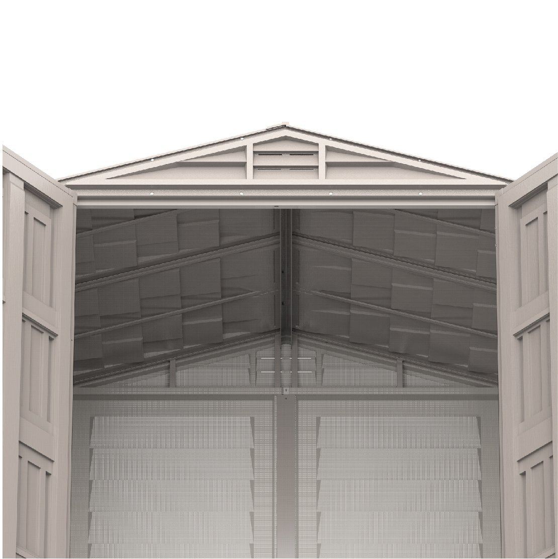 Walk-in Garden & Outdoor Storage Shed 5x5ft- Cosmoplast KSA