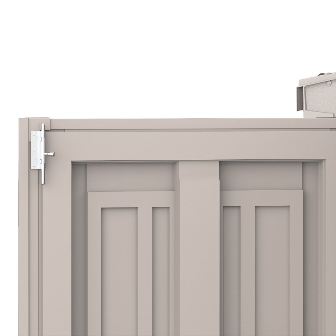 Walk-in Garden & Outdoor Storage Shed 5x5ft- Cosmoplast KSA