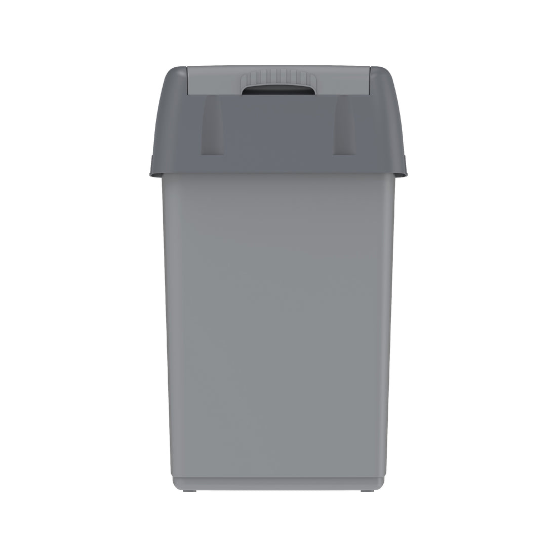 46L Flip-top Waste Bin with Swing Lid