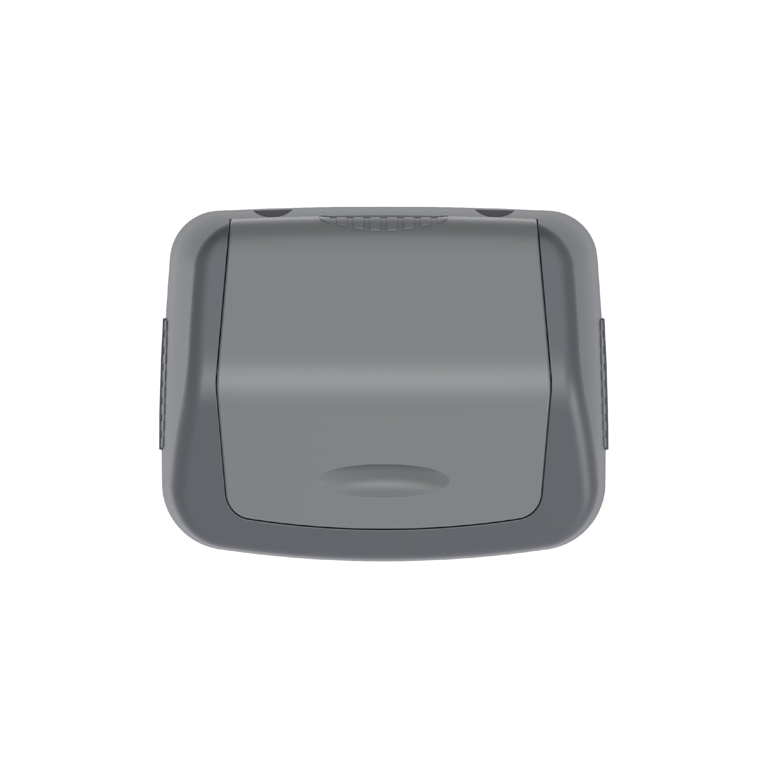 46L Flip-top Waste Bin with Swing Lid