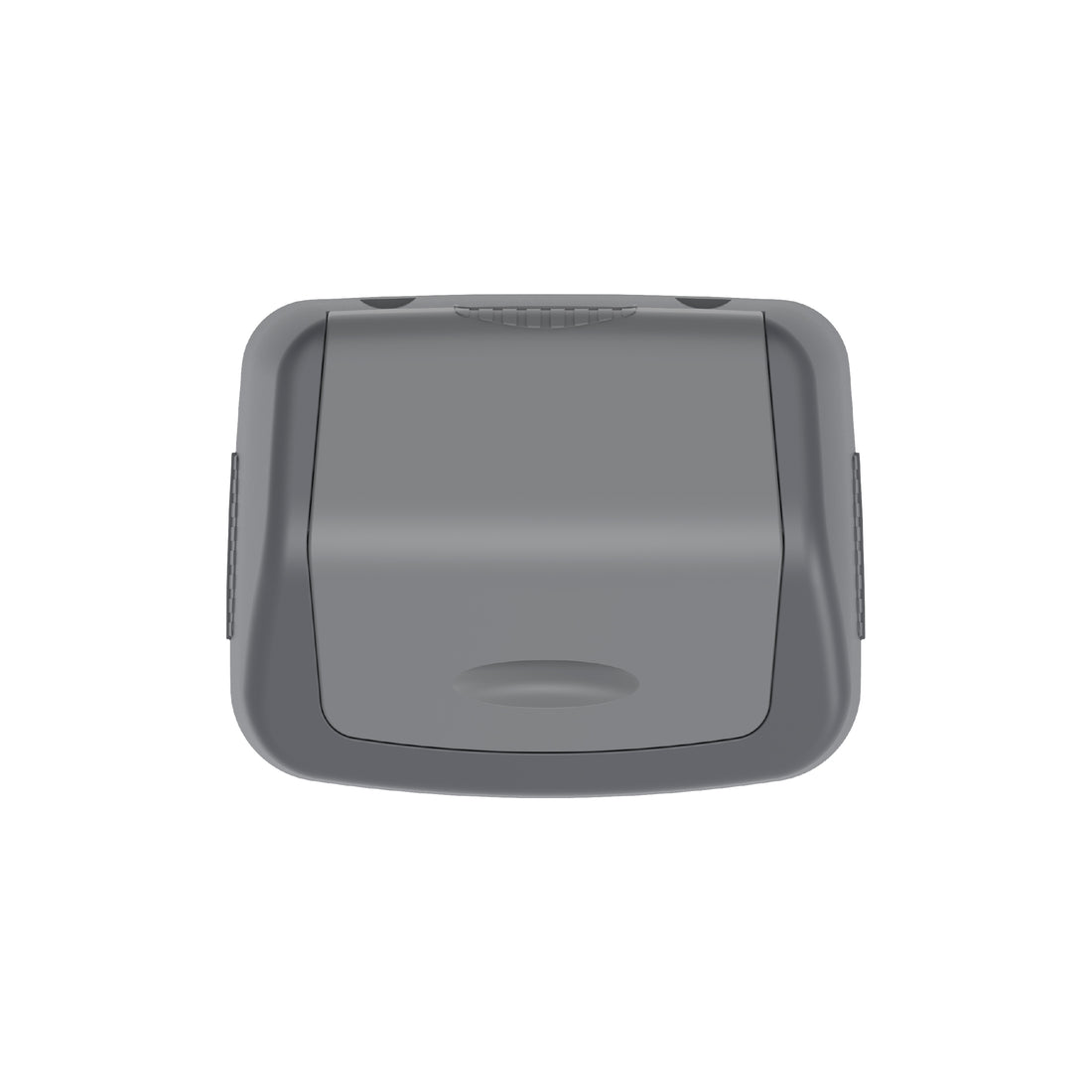 46L Flip-top Waste Bin with Swing Lid