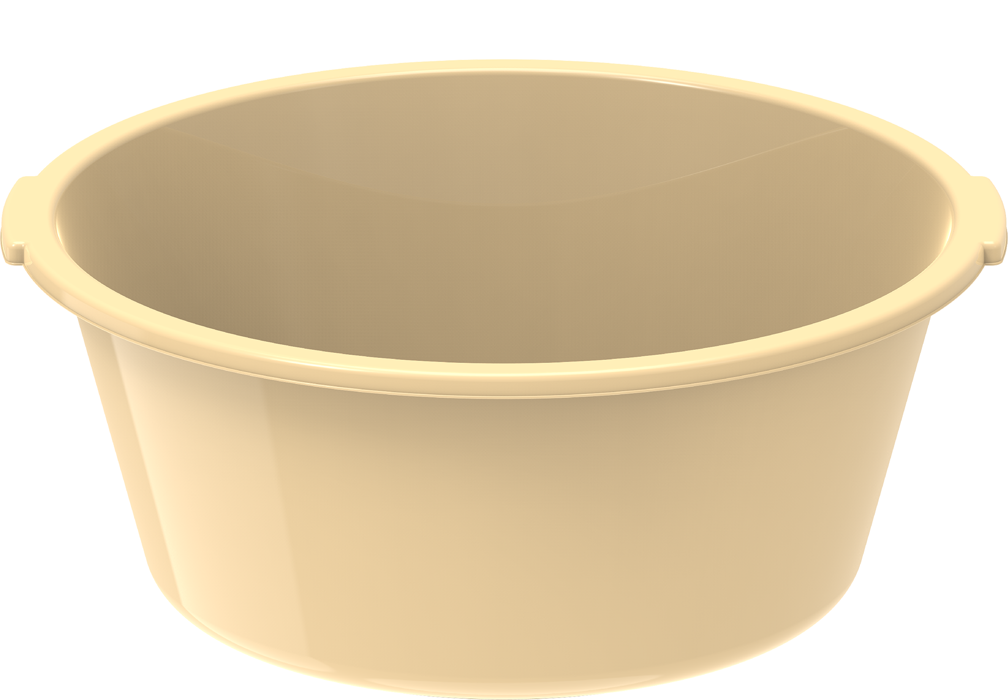 Plastic Deep Basin Tub 100L Ivory